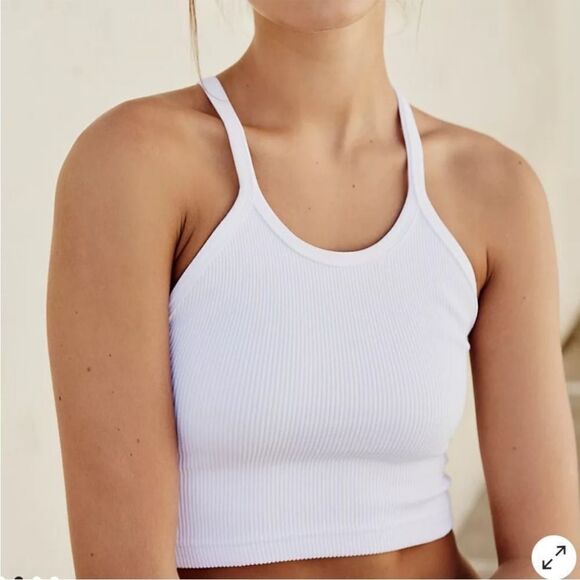 Free People Happiness Runs Crop Tank XS/S - Picture 1 of 5